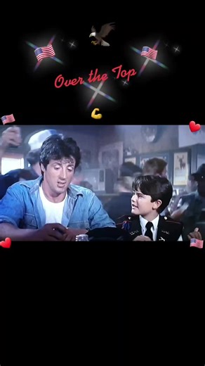 Sylvester Stallone and David Mendenhall in an Over the Top Movie