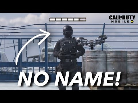 How To Get INVISIBLE Name In COD MOBILE