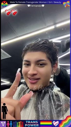 Male to Female Transgender Woman - Fernando #viralvideo #shortvideo #transgender #mtf #lgbt #shorts