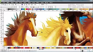 CorelDRAW X7实战教程CDR精品挂历设计 平面设计零基础入门到高级