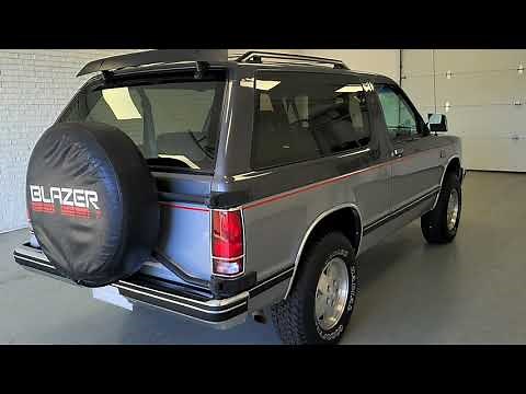 1989 Chevy s10 Blazer Walk Around 140 Original Miles