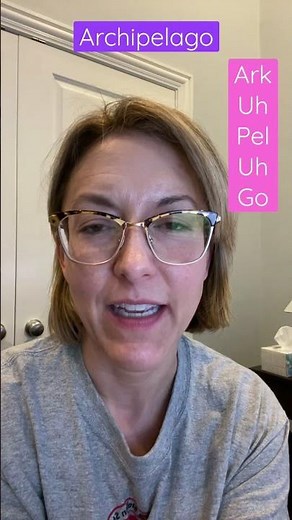 How to pronounce ARCHIPELAGO - #SHORTS Quick English Pronunciation Mini Lesson