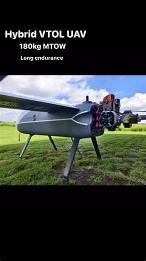 34K views · 469 reactions | Hybrid VTOL UAV with max payload 180kg and long endurance #VTOL #UAV #DroneMapping | Kris Zhao Innovations | Facebook