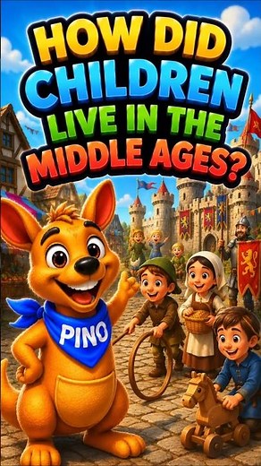 How Did Children Live in the Middle Ages 🏰 Fun History for Kids Kangaroo Pino