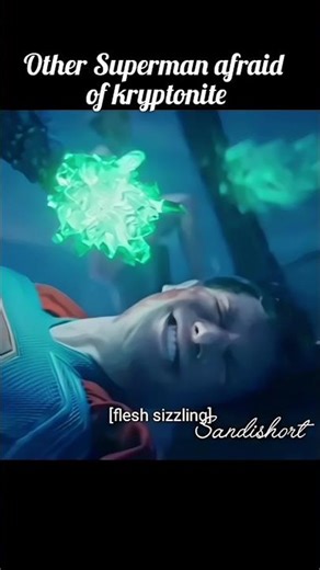 Superman afraid of kryptonite #best #marvel #avengers #dc #justiceleague #shorts #superman #film