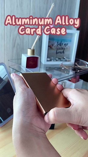 Prevent RFID Hacking by using this Alluminum Alloy Card Case for only 49 Pesos 🤗💕 #cardcase #alluminumalloycardcase #metalcardcase #rfidhacking #tiktokshop #tiktokaffiliate #fyp #fypシ