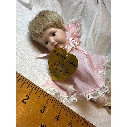 Effanbee Patsy Joan Doll Movable Limbs Tiltable Head 1994 Pink Gingham Dress - Etsy