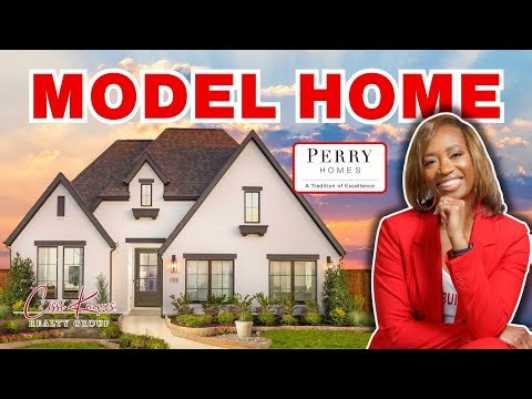 Perry Homes 2513W Model Home Mansfield TX | Full Walkthrough Tour