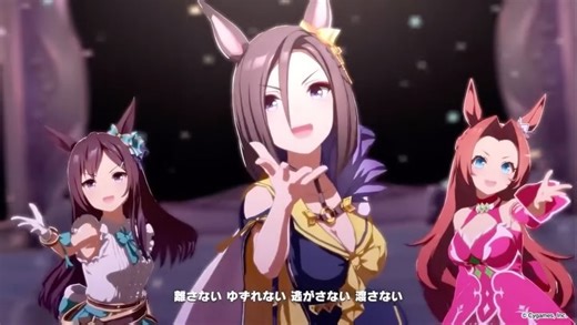 Umamusume News! on Instagram: "[🎶] Winning Live: Irodori Phantasia Performed by Air Groove, Mejiro Dober and Kawakami Princess #Umamusume #ウマ娘"