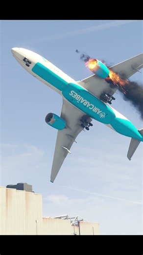 airplane landed at busy runway ...