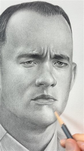 How to draw a man’s face ✍️#drawingtutorial #howtodrawaface #howtodraw #easydrawing #drawing #desenho #dibujo #disegno #dessin #tutorialdedesenho #retratorealista #portraitdrawing #portraitrealism #tomhanks | Keith Nunes