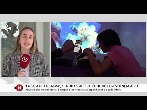 "La Sala de la Calma", el nou espai terapèutic de la residència Àtria