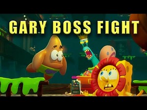 SpongeBob SquarePants The Cosmic Shake Gary boss fight - How to beat Gary - Defeat Gary
