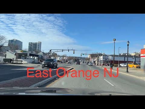 Driving Around East Orange NJ