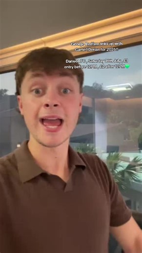 @George Redfern Travels is the next player to link up with us in Game4Derian in 2026! #blackburnwithdarwen #game4derian #derianhouse #charityfootballmatch #georgeredfern