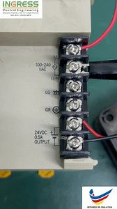 REPAIRING POWER SUPPLY | OMRON CQM1-PA206 | INGRESS MALAYSIA | Ingress Engineers - The Industrial Electronic Machine Repairing Company
