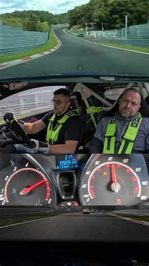 400HP Fiesta speed creates tense passenger reaction