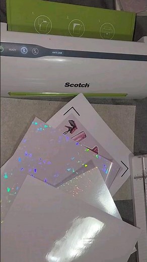 This Simple Laminating Hack Will Change The Way You Make Stickers!