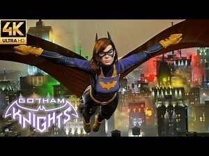 Gotham Knights - Batgirl Free Roam Gameplay (4K)