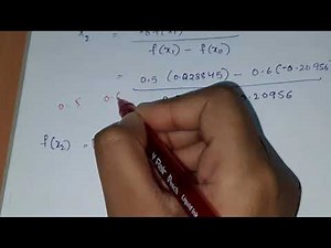 Regula falsi method | engineering mathematics | Numerical methods : 2