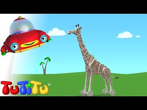 🎁TuTiTu Builds a Giraffe - 🤩Fun Toddler Learning with Easy Toy Building Activities🍿