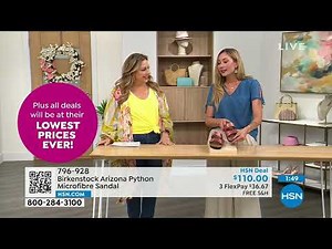 Birkenstock Arizona Python Comfort Sandal