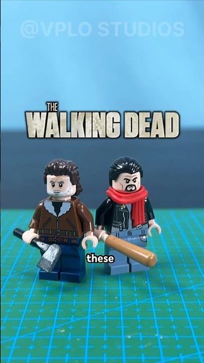 The walking dead in LEGO #thewalkingdead #vplostudios #lego