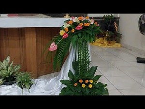 Cara Merangkai Bunga Altar Cantik, untuk Dekorasi Minggu Paskah
