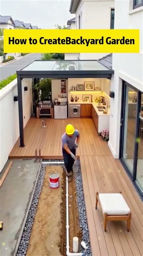 How to Renovate a Neglected Backyard and Create a Sunroom and Outdoor Kitchen