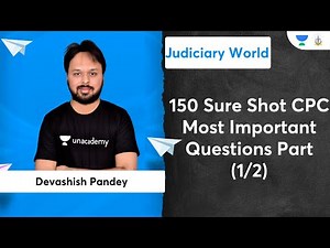 150 Sure Shot CPC Most Important Questions Part (1/2) | Judiciary Exams