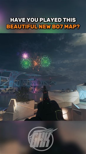 This NEW Black Ops 7 Map is BEAUTIFUL! 🎆 #shorts
