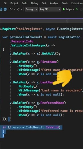 FluentValidation Made Simple: Inline Rules FTW