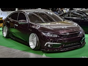 HONDA CIVIC SEDAN VIPSTYLE OAM2022 - アウトリップ シビックセダン カスタム 大阪オートメッセ2022
