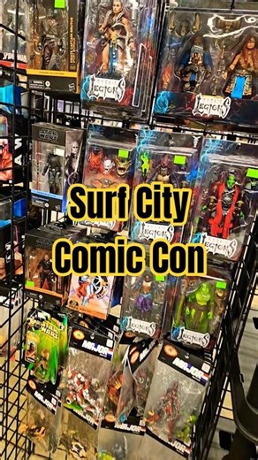 Surf City Comic-Con Capitola Mall #comiccon #actionfigures #tcg #mythiclegions #marvellegends #toys