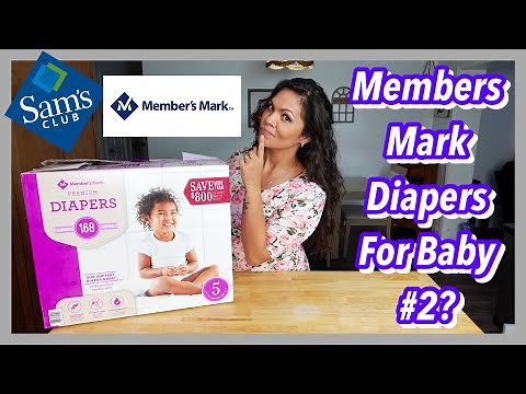 Sams Club Members Mark Diaper Review | Oh Mother