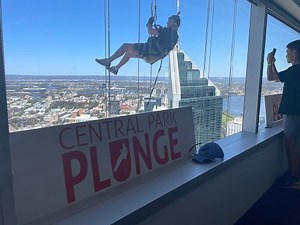 Abseiling off a 52 Storey Building - Raw GoPro Footage