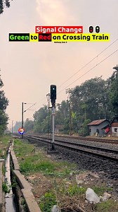 17K views · 261 reactions | Train Signal Change Green to Red on Crossing Train  | Railway Star 5 | Facebook
