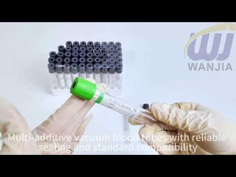 WJ1132 Vacuum Blood Tube | Veterinary & Laboratory Blood Collection | WANJIA Factory Since 1985