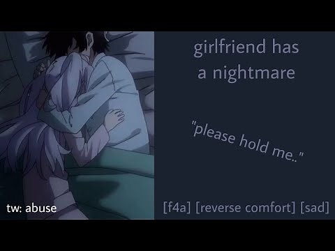 ASMR | gf has a nightmare (f4a) [reverse comfort] [past abuse] [cuddles]