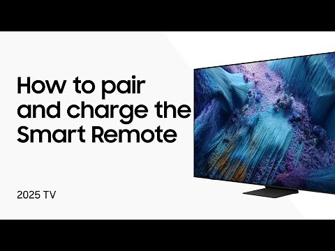 Pairing and charging your 2025 Samsung TV's Smart Remote | Samsung US