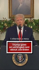 Trump goes on unhinged rant about Joe Biden | The Mirror
