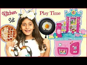 Anantya & Lavanya PRETEND PLAY Cooking With Minnie's Kitchen Set .. | #MyMissAnand #ToyStars