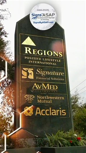 Architectural Signage | ✨ Guide. Impress. Stand Tall — with Custom Post & Panel Signs! 🏢 Your business deserves signage that does more than display your name — it... | Instagram