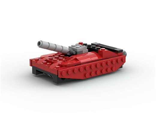 LEGO MOC-93751 31100 - Artillery Tank (Creator 2021)