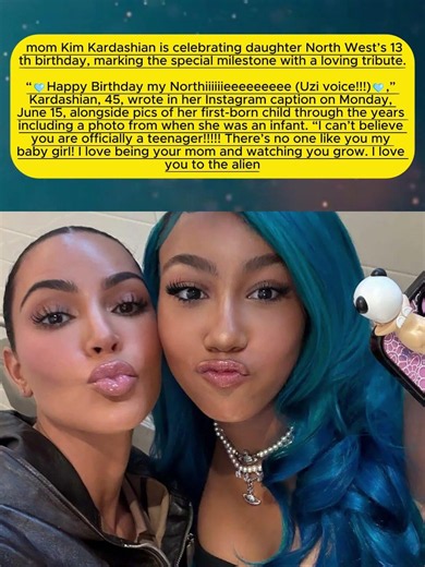 mom Kim Kardashian is celebrating daughter North West’s 13th birthday, marking the special,...
