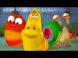 LARVA - SLOW AS A SNAIL | Cartoons For Children | LARVA Official - Videos For Kids