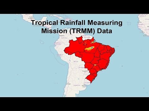TRMM Rainfall Data Download and Analyzing using ArcGIS (netCDF format)
