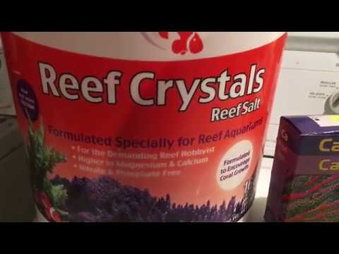 Instant Ocean Reef Crystals - Testing Water Parameters (Reupload)