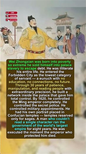 China's Most POWERFUL Man Was a Slave Who Couldn't Read
