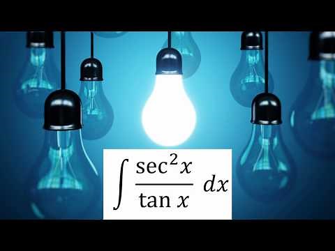 Integration of sec^2x/tanx (Solution)